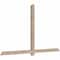 Ekena Millwork Eugene Smooth Timber Gable Bracket, Douglas Fir, 96"W x 56"H x 3 1/2"D x 3 1/2"F, 14/12 Pitch GBW096X56X0404EUG00SDF - alternate 3